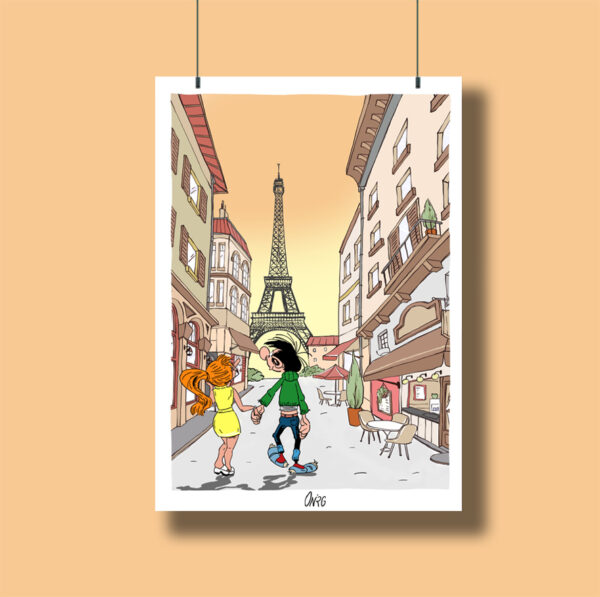 Print Jeanne in Paris